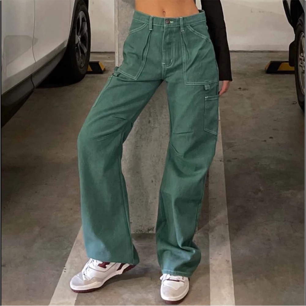 Lioness Miami Vice size XXS (0-2) green cargo pants
